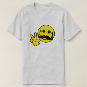 髭の平和 Tシャツ