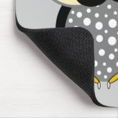 髭の海賊フクロウ マウスパッド (コーナー)