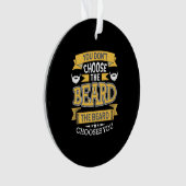 髭の癖が抜ける オーナメント (正面)