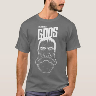 髭の神々は髭を剃らないおもしろい Tシャツ