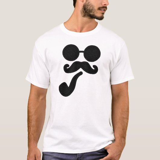 髭の管のTシャツ Tシャツ (正面)