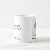 髭の羨望か。 コーヒーマグカップ (中央)