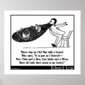 髭の老人がいた ポスター (正面)