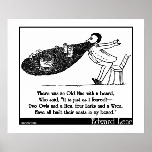 髭の老人がいた ポスター (正面)