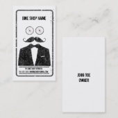 髭の自転車の店の名刺 名刺 (正面/裏面)