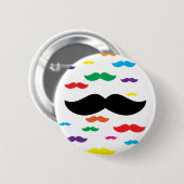 髭の虹の群 缶バッジ (正面&裏面)