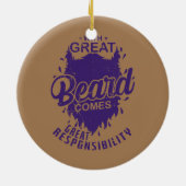 髭の重い来責任 セラミックオーナメント (裏面)