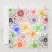 髭の青い男の赤ちゃんのシャワーの招待 招待状 (裏面)