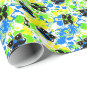 髭のDreidelの覆い ラッピングペーパー (ロールコーナー)