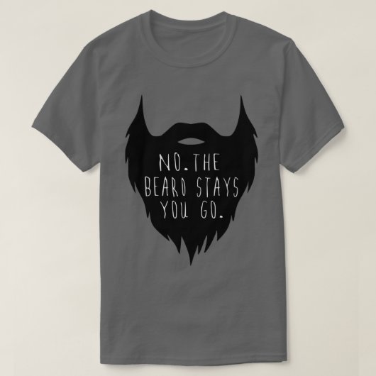 髭は残るクラシックTシャツ Tシャツ (デザイン正面)