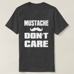 髭は気になりません Tシャツ