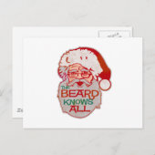髭は皆知っている ポストカード (正面/裏面)