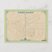 髭は郵便はがき感謝していしています ポストカード (裏面)