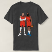 髭を伸ばす Tシャツ (デザイン正面)
