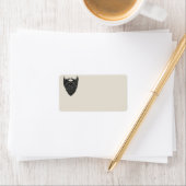 髭を尊重する |空白の差出人住所 ラベル (インサイチュ)