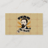 髭を恐れおもしろいる 名刺 (裏面)