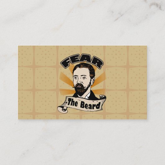 髭を恐れおもしろいる 名刺 (裏面)