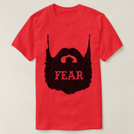 髭を恐れてシャツを恐れる2 Tシャツ (デザイン正面)