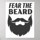 髭を恐れる ポスター (正面)
