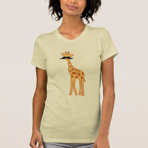 髭を搭載するキリン Tシャツ