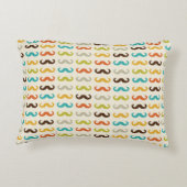 髭を搭載するパターン アクセントクッション (裏面)