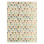 髭を搭載するパターン テーブルクロス (正面)