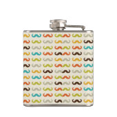 髭を搭載するパターン フラスク (裏面)