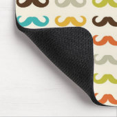 髭を搭載するパターン マウスパッド (コーナー)