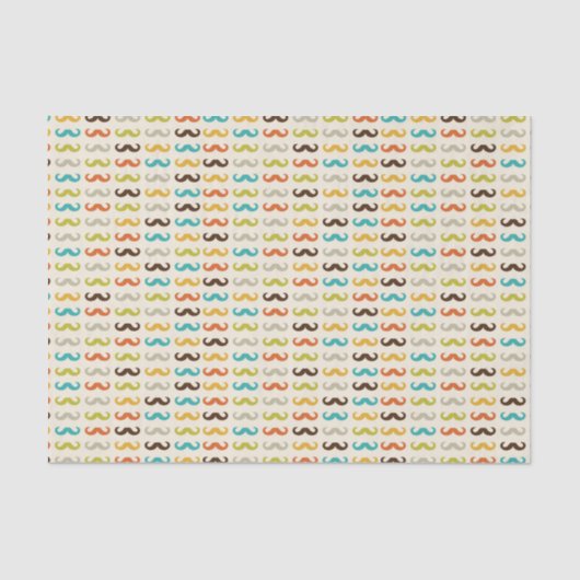 髭を搭載するパターン 薄葉紙 (正面)