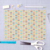 髭を搭載するパターン 薄葉紙 (クラフト)