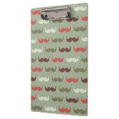 髭を搭載するヴィンテージパターン クリップボード (左)