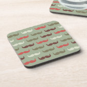 髭を搭載するヴィンテージパターン コースター (左側)