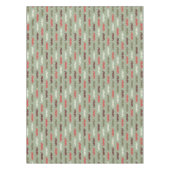 髭を搭載するヴィンテージパターン テーブルクロス (正面)