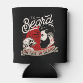 髭を生やさないさま 缶クーラー (裏面)