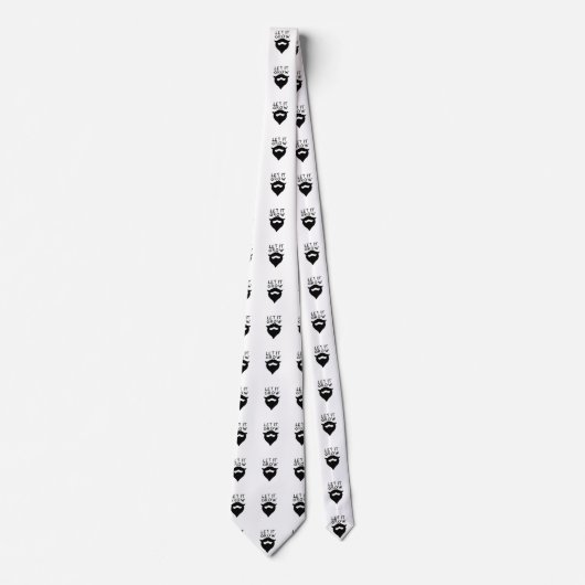 髭を生やしておけ ネクタイ (正面)