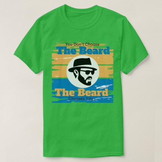 髭を選ばず2 Tシャツ (デザイン正面)