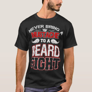 髭を髭に付けない7 Tシャツ