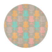 髭パターン2 カッティングボード (正面)