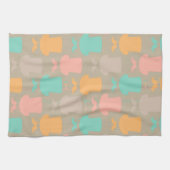 髭パターン2 キッチンタオル (横)