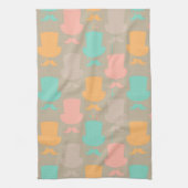 髭パターン2 キッチンタオル (縦)