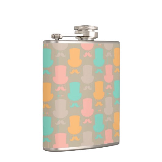 髭パターン2 フラスク (右)