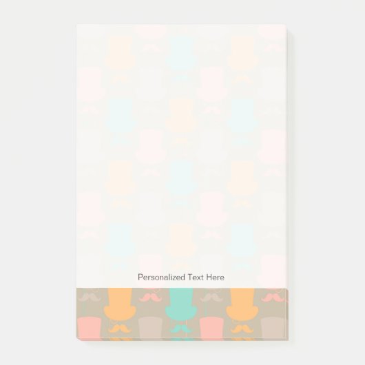 髭パターン2 ポストイット (正面)