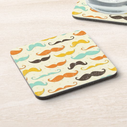 髭パターン3 コースター (左側)