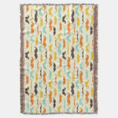 髭パターン3 スローブランケット (正面縦)