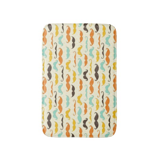 髭パターン3 バスマット (正面縦)