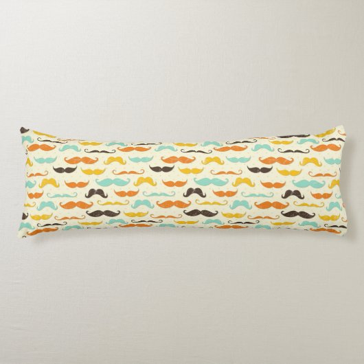 髭パターン3 ボディピロー (正面)