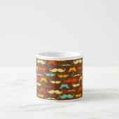 髭パターン エスプレッソカップ (正面)