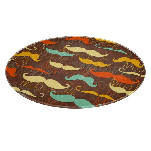 髭パターン カッティングボード (角)