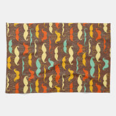 髭パターン キッチンタオル (横)