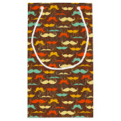 髭パターン スモールペーパーバッグ (裏面)